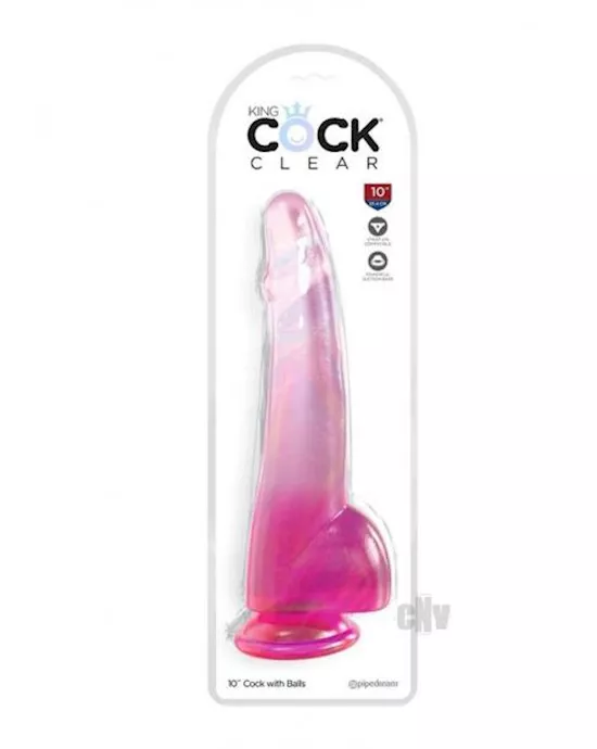 King Cock Clear w/Balls