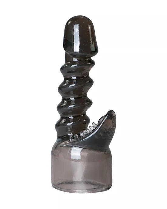 EasyToys Spiral Dildo Wand Attachment