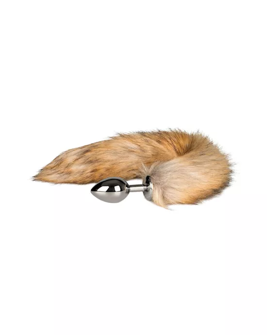 EasyToys Medium Premium Fur Fox Tail Plug