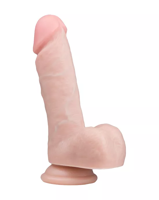 EasyToys Realistic Suction Cup Dildo with Balls