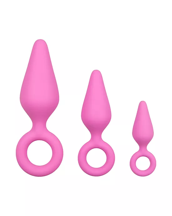 EasyToys Pointy Butt Plug Set