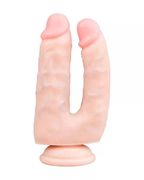 EasyToys Double Dong Double Penetration Dildo 15cm