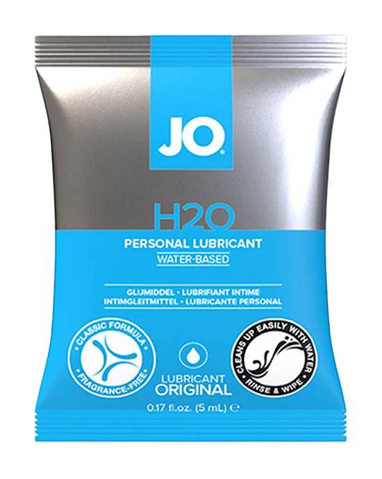 System Jo H2o Original Lubricant Sample 5ml