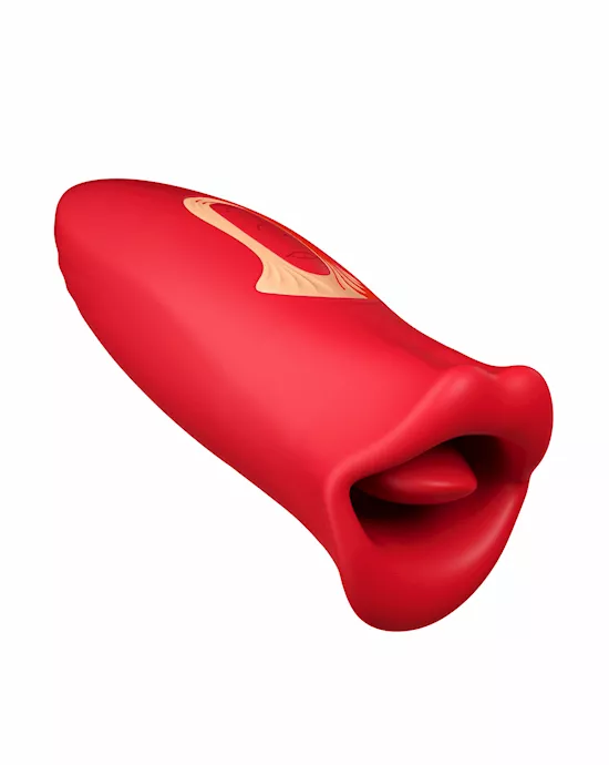 Ruby Lips Biting Vibrator