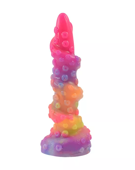 Wild Outstretched Tentacle Glow in the Dark Fantasy Dildo