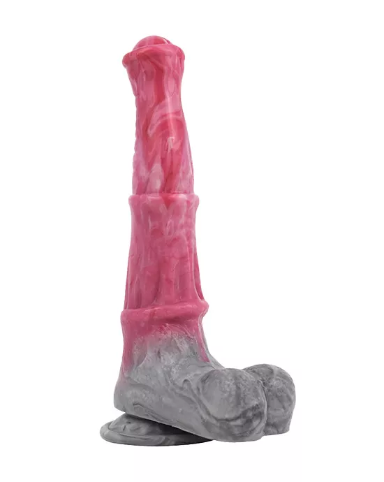 Wild Brawny Mustang Fantasy Dildo with Balls