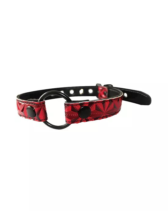 Open Wide Pyramid Pattern O-Ring Gag