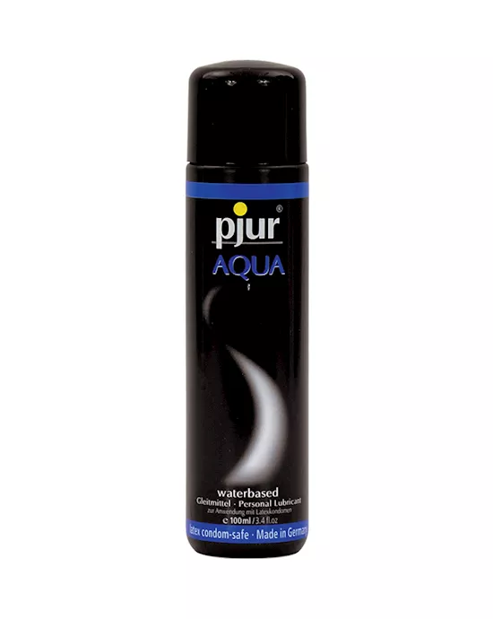 Pjur Aqua Personal Water Based Personal Lubricant - 100 ml Bottle