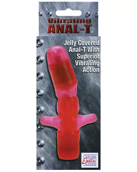 Anal Vibrating T - Pink