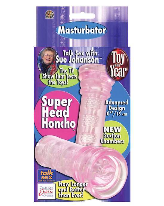 Sue Johanson Super Head Honcho  Pink