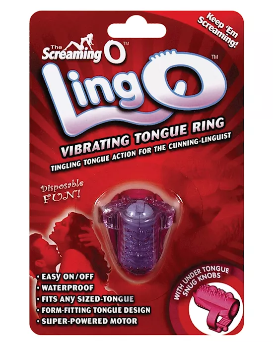 Screaming O Lingo Vibrating Tongue Ring