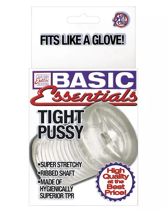 Basic Essentials Tight Pussy - Clear