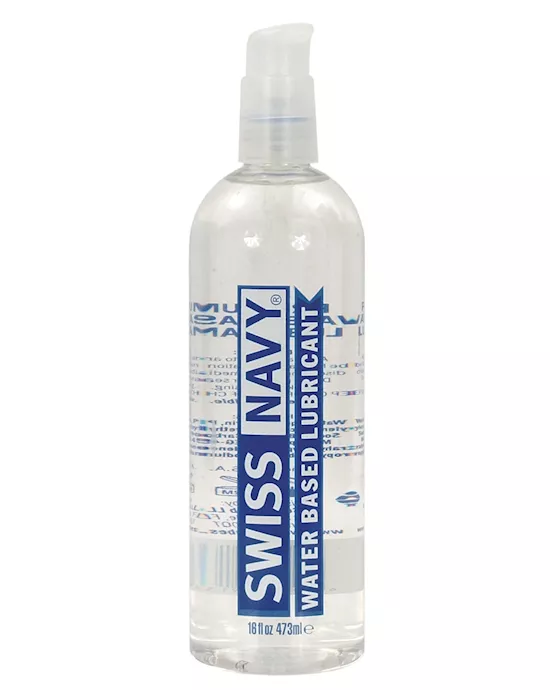 Swiss Navy Water Based Lube - 16 Oz