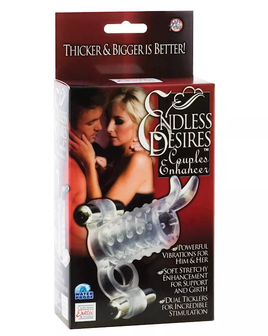 Endless Desires Couple's Enhancer - Clear