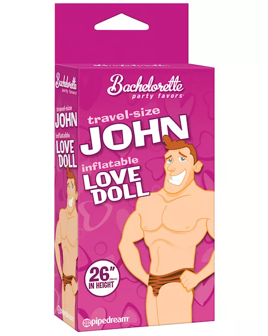 Bachelorette Party Favors Travel Size John Blow Up Doll