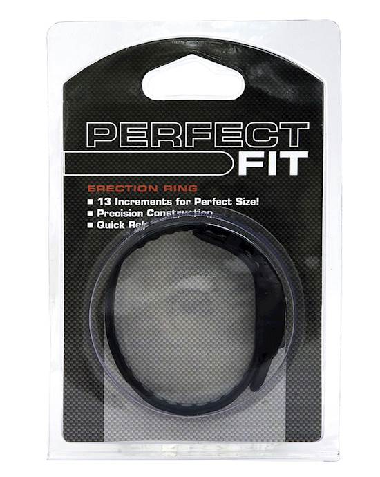 Perfect Fit Speed Shift 17 Adjustments Cock Ring  Black