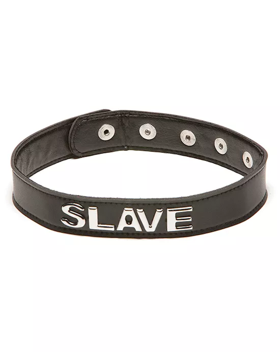 Xplay Talk Dirty To Me Collar - Slave
