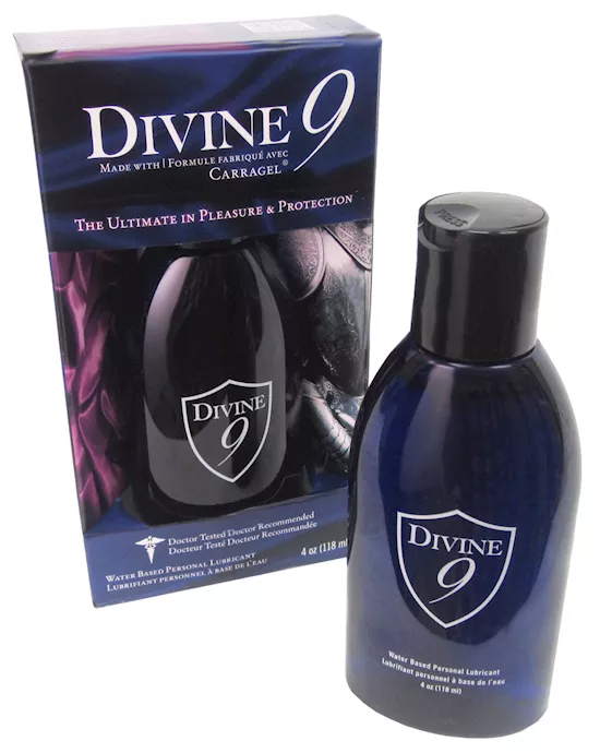 Divine 9 Lubricant - 4 Oz Bottle