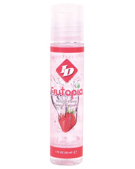 Id Frutopia Natural Lubricant - 1 Oz Strawberry