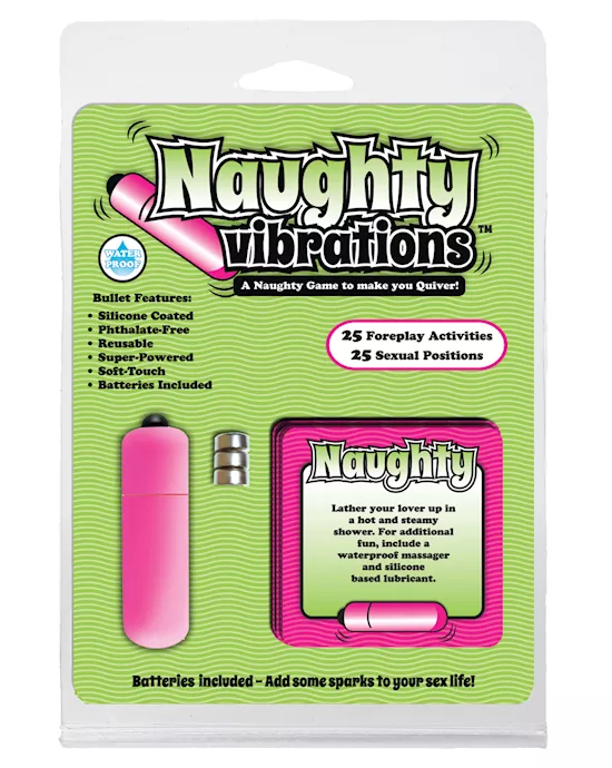 Naughty Vibrations Game w/Bullet