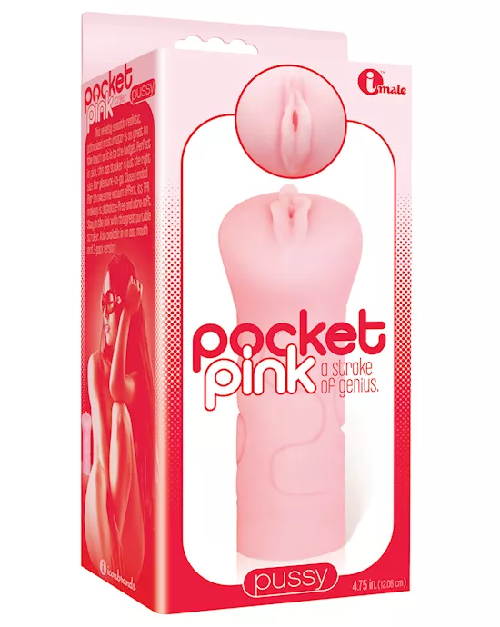 Icon Male Pocket Pink Mini Pussy Masturbator
