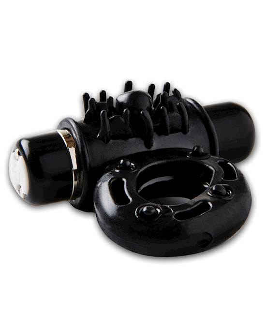 Nu Sensuelle Mate Ultra Bullet Ring Cockring 7 Function  Black