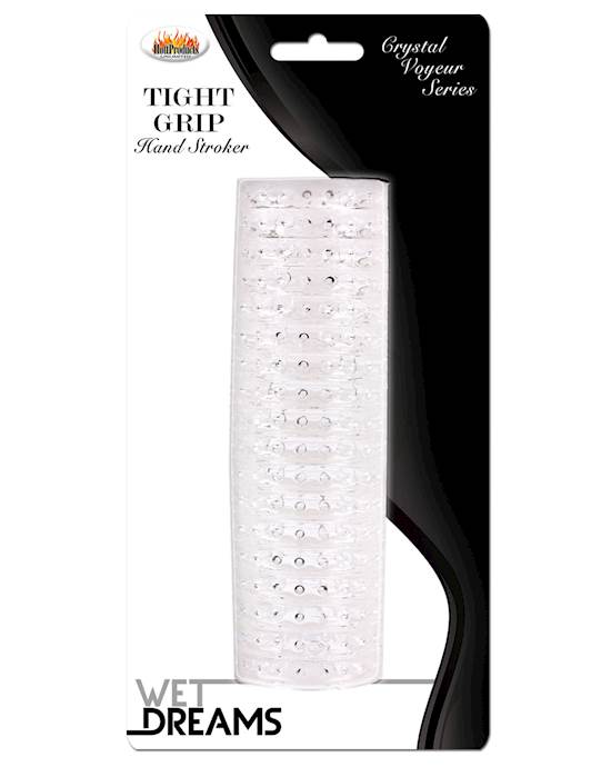 Wet Dreams Tight Grip Stroker  Clear