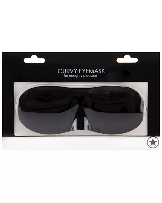 Shots Ouch Curvy Eye Mask - Black
