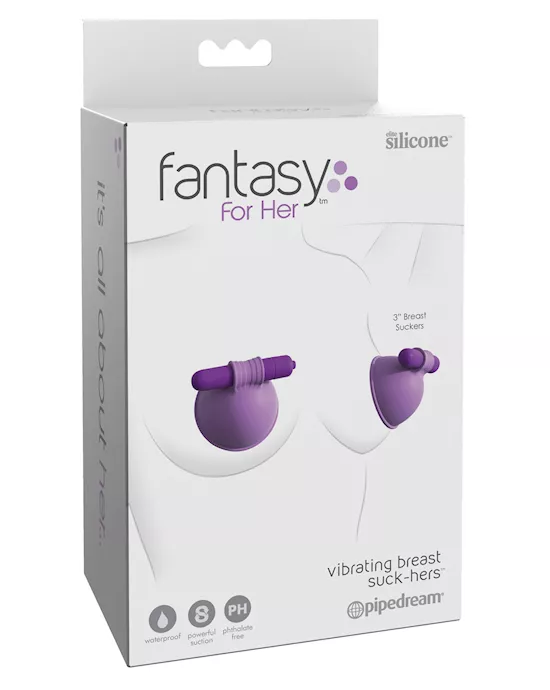 Fantasy For Her Vibrating Breast Suck-Hers