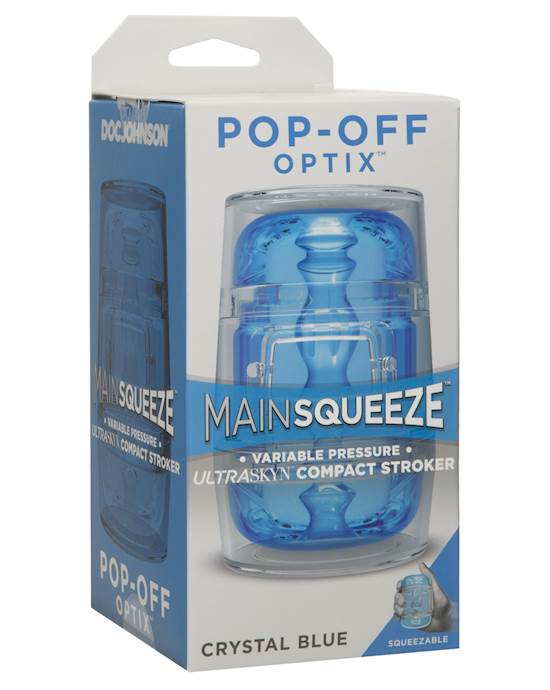 Main Squeeze Pop Off Optix  Crystal Blue
