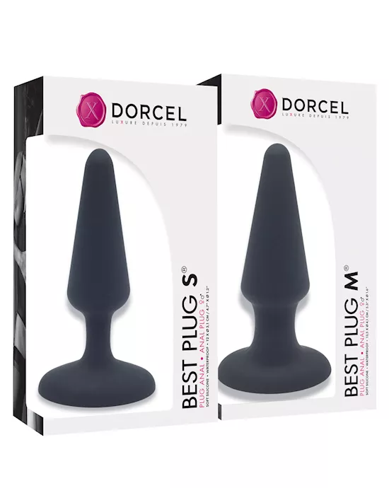 Dorcel Best Plug Starter Kit S/m - Black