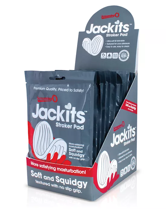 Screaming O Jackits Stroker Pad - Clear