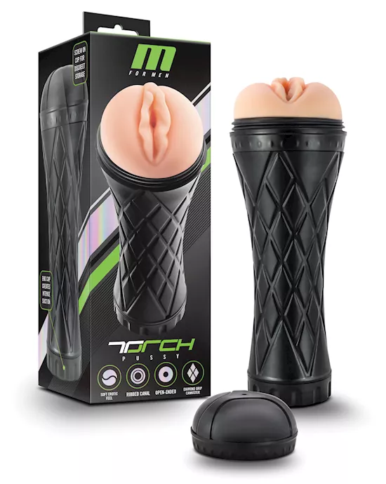 Blush M for Men The Torch Pussy - Vanilla