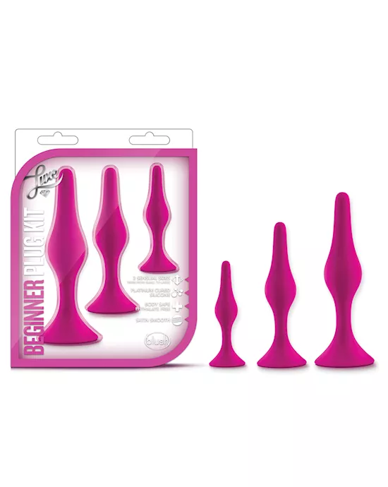Blush Luxe Beginner Plug Kit - Pink