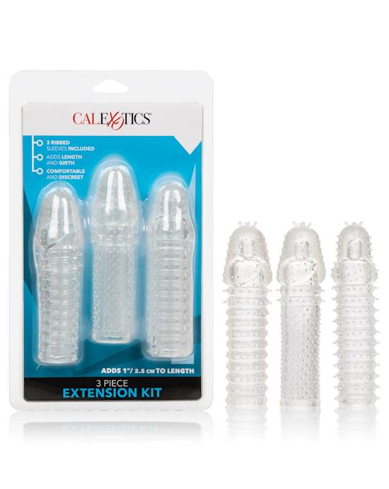 Extension 3 Piece Kit  Clear