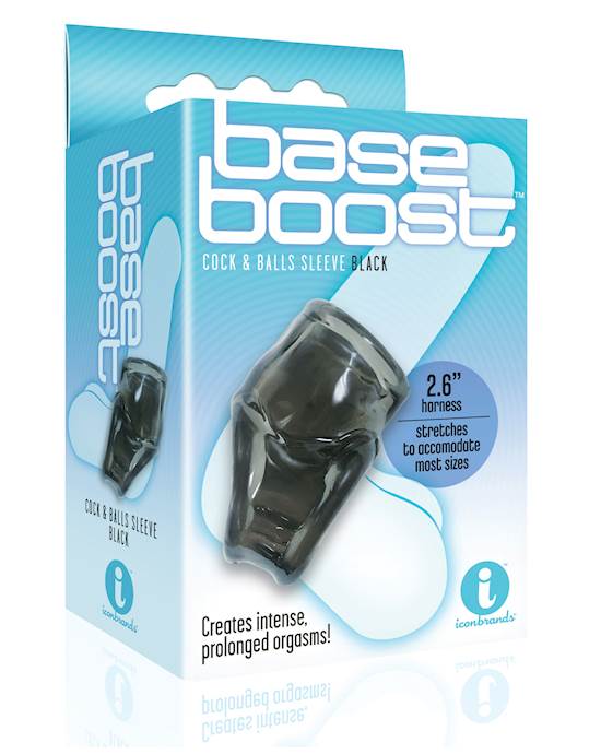 The 9039s Base Boost Cock amp Balls Sleeve  Black