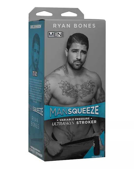 Man Squeeze Ultraskyn Ass Stroker - Ryan Bones