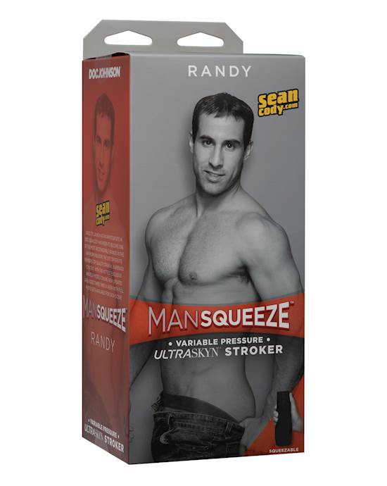 Man Squeeze ULTRASKYN Ass Stroker  Randy