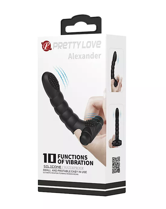 Pretty Love Alexander Finger Vibe - Black