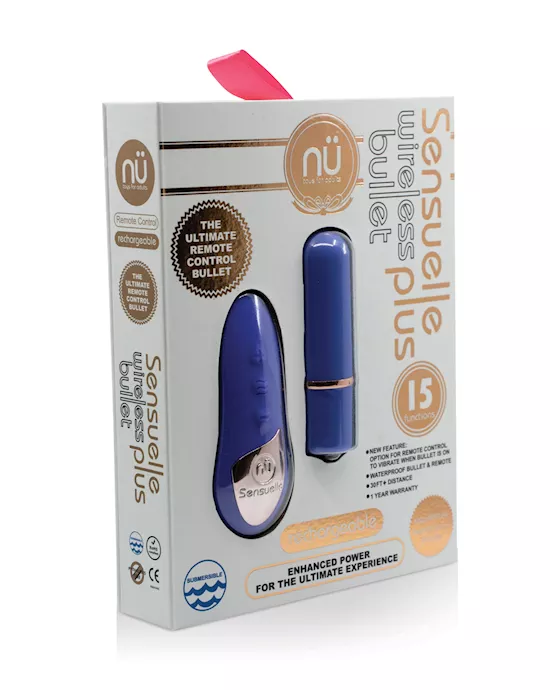 Nu Sensuelle Remote Control Wireless Bullet Plus - Ultra Violet