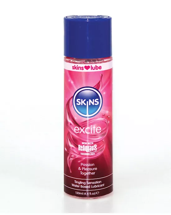 Skins Excite Water Based Lubricant - 4.4 Oz