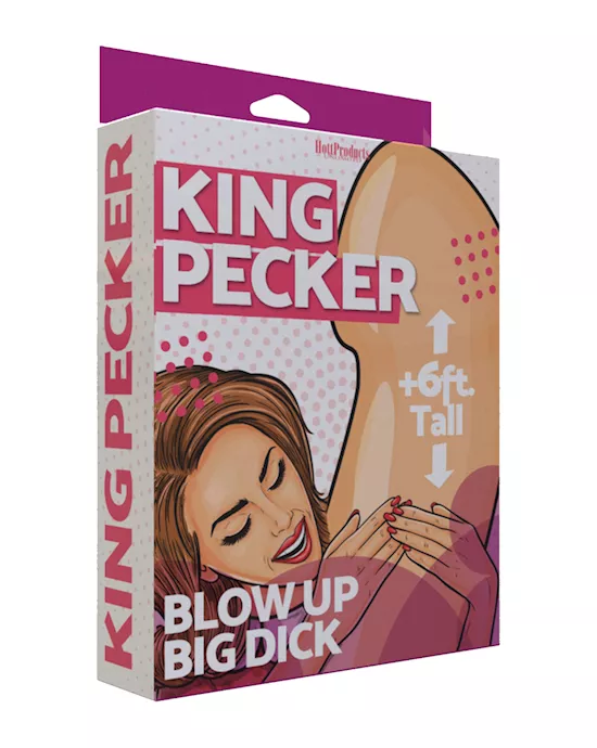 King Pecker 6 Ft Giant Inflatable Penis