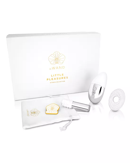 Le Wand Little Pleasures 6 pc Kit - Chrome
