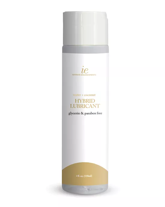 Intimate Enhancements Hybrid Lubricant - 4 oz Water/Coconut