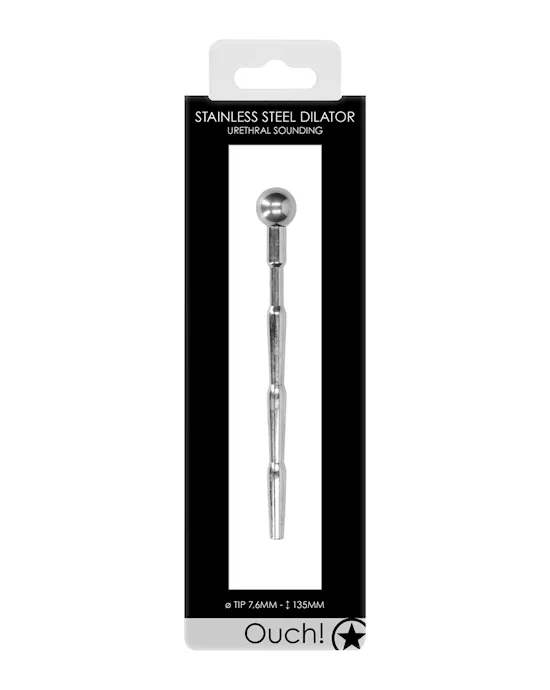 Shots Ouch Urethral Sounding Metal Stick