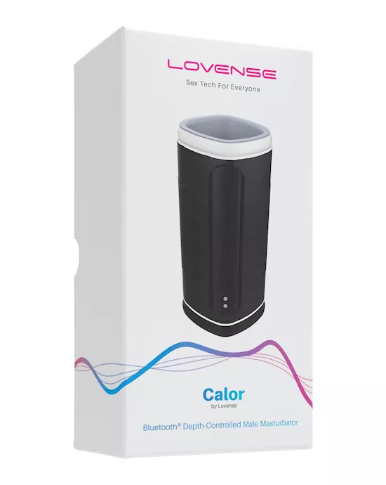 Lovense Calor Compact Heating Masturbator - Black
