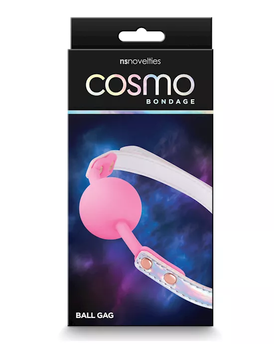 Cosmo Bondage Ball Gag - Rainbow