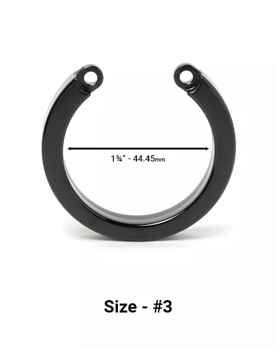 Cock Cage U-Ring #3 - Black
