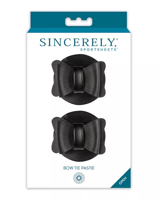 Sincerely Bow Tie Pasties