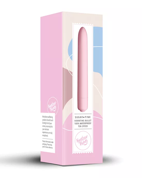 SugarBoo Sugar Pink Vibrating Bullet - Pink